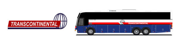 Transcontinental bus company